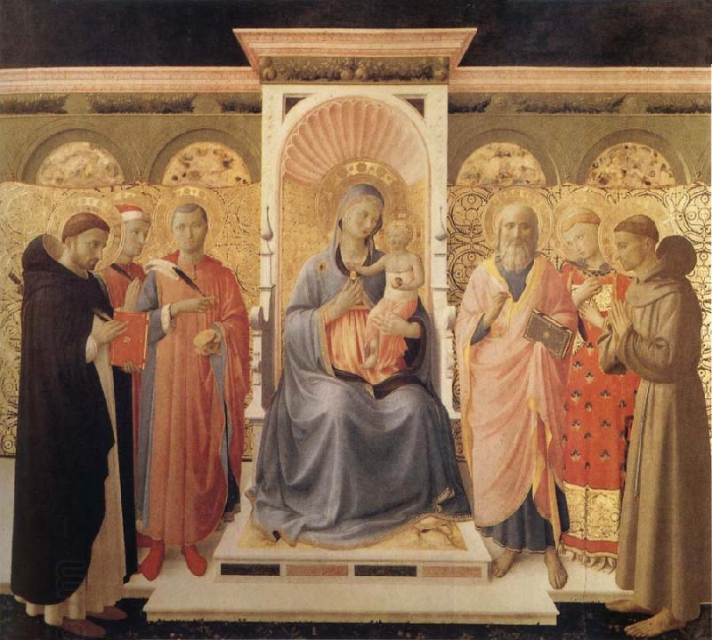 Fra Angelico Annalena Panel China oil painting art